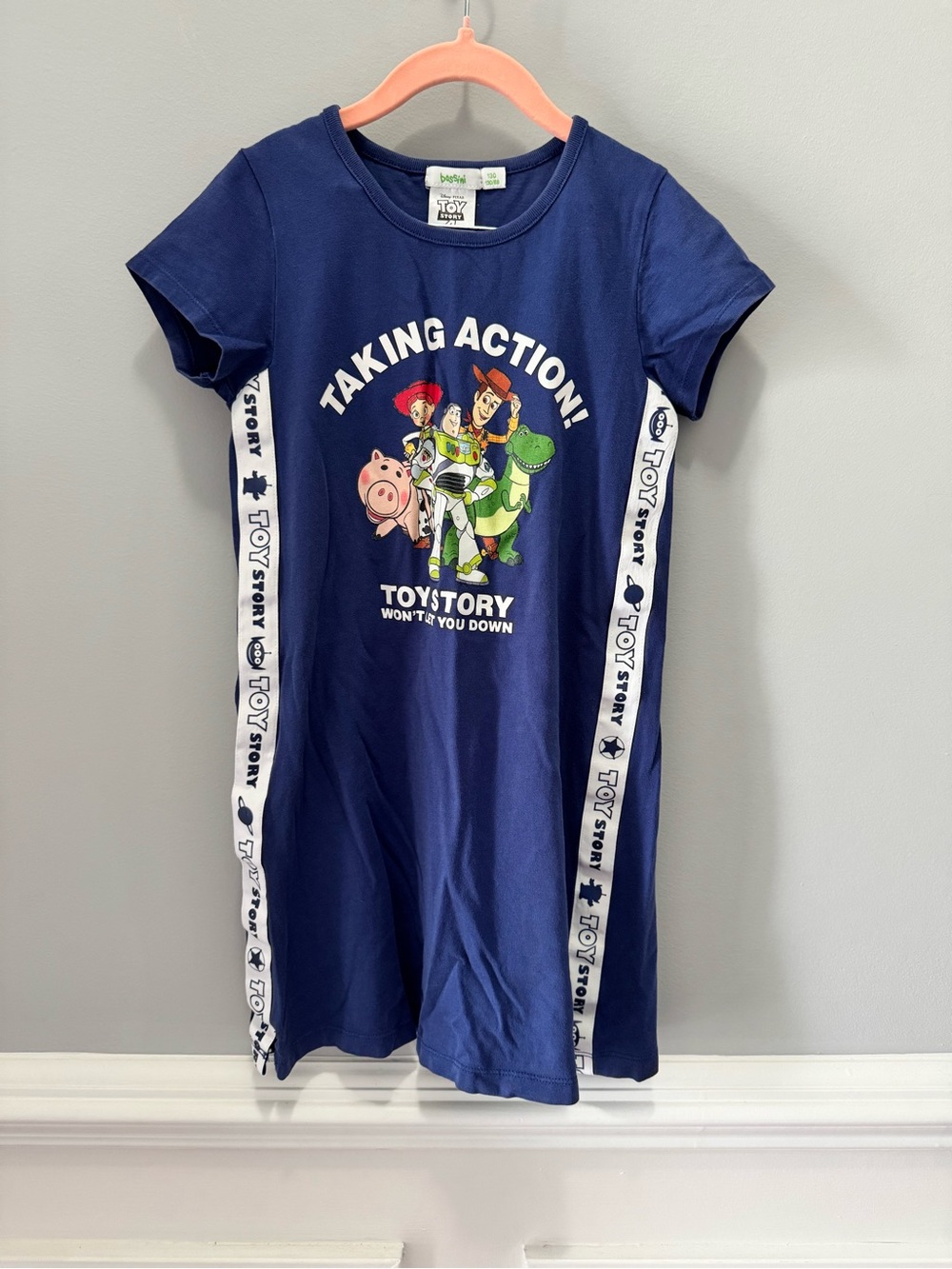 Disney Toy Story Navy Girls' Graphic Dress